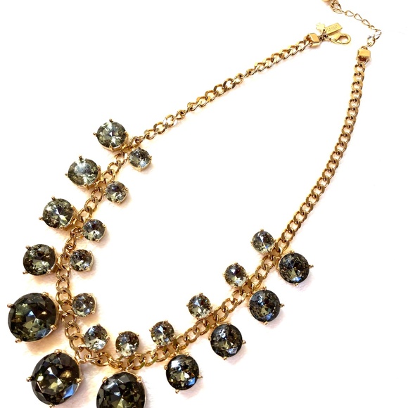 Kate Spade Crystal Court Statement Necklace - Picture 4 of 9